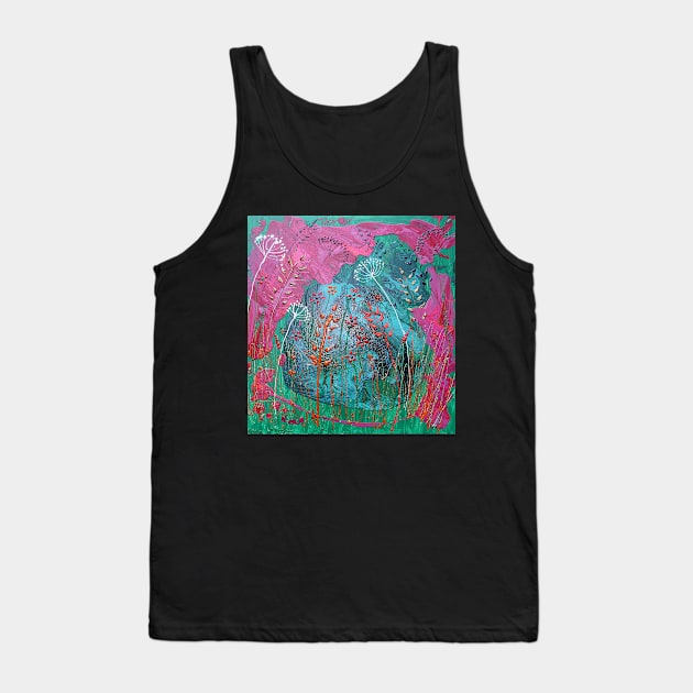 Floral Dance Tank Top by Casimirasquirkyart